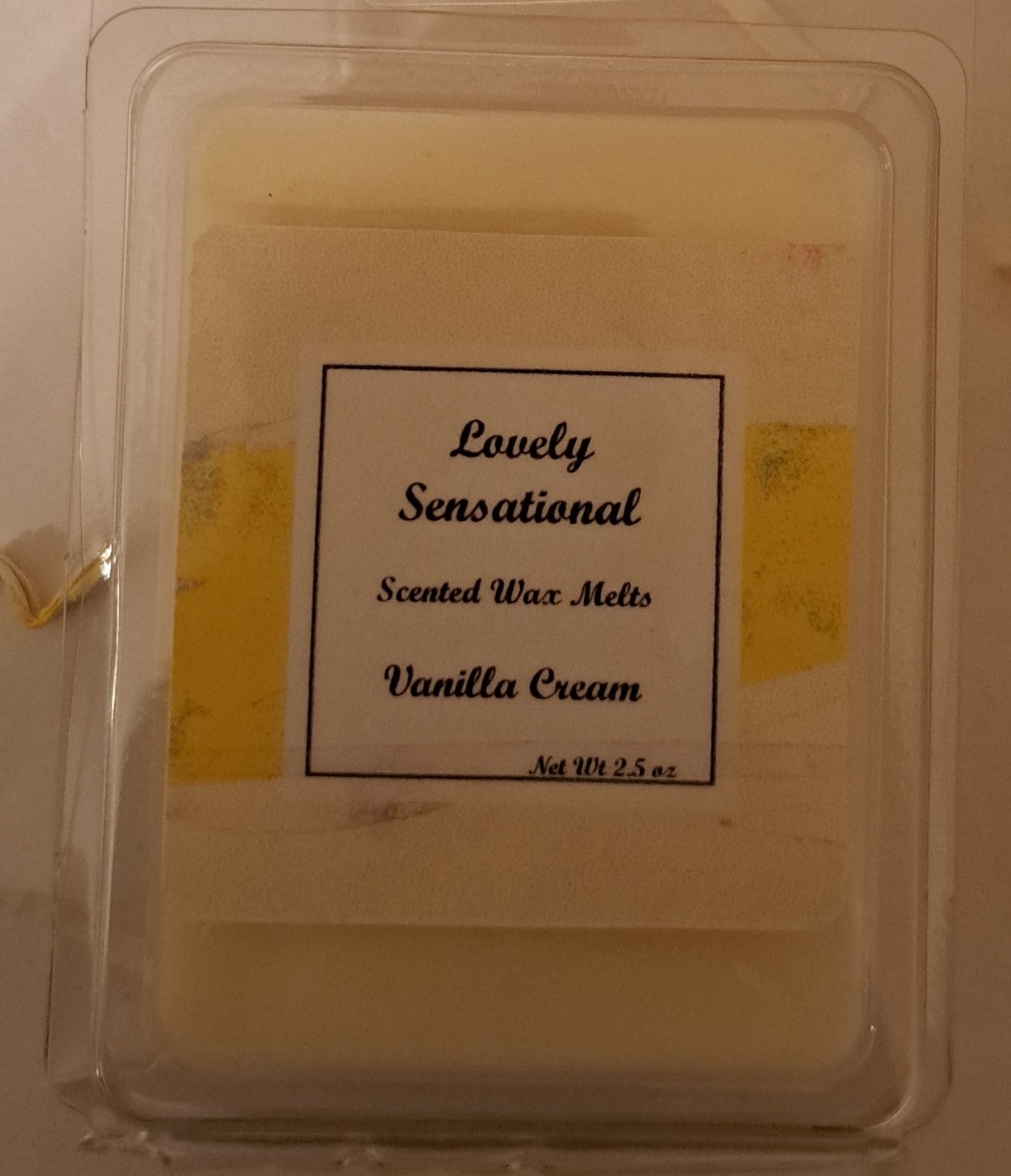 Vanilla Cream Wax Melts – Lovely Sensational
